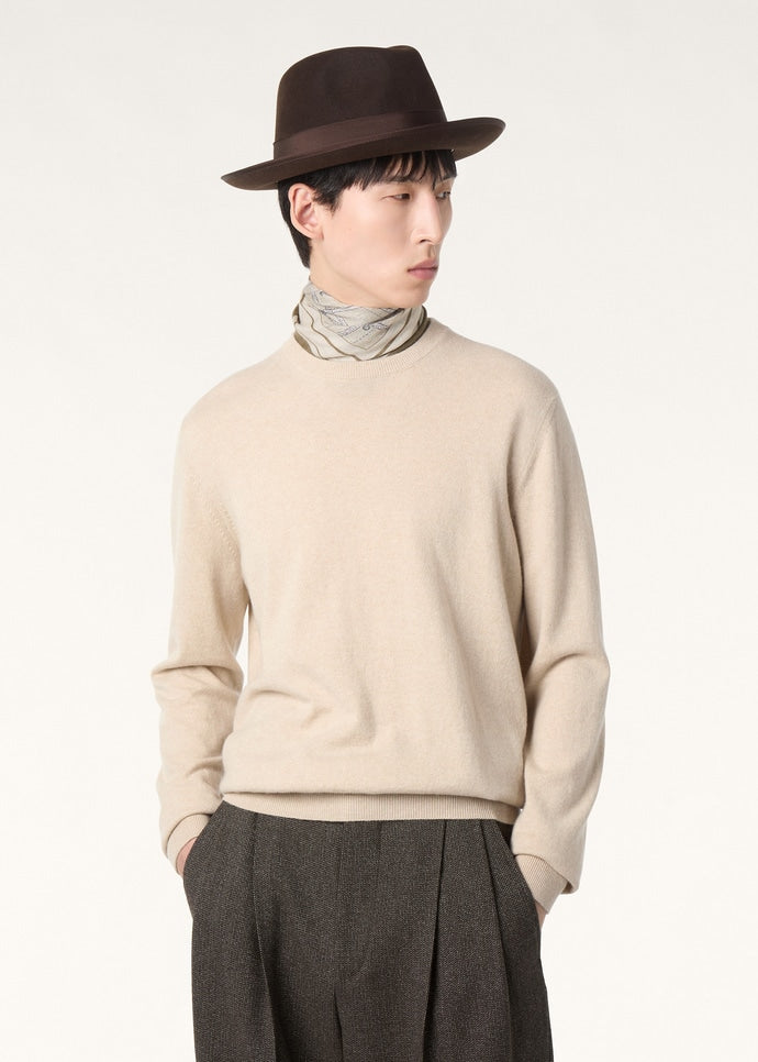 Loro Piana Classic Crewneck — FAN1201_A001, official photo 3