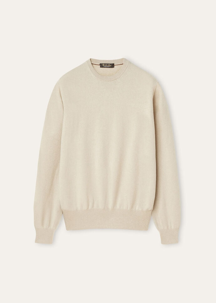 Loro Piana Classic Crewneck — FAN1201_A001, official photo 5