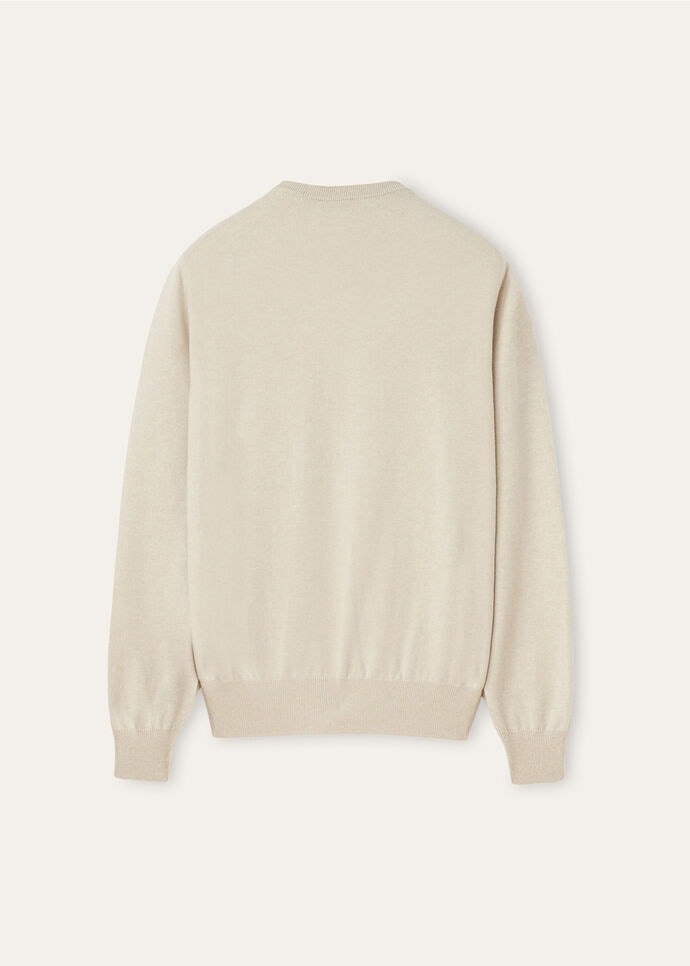 Loro Piana Classic Crewneck — FAN1201_A001, official photo 6