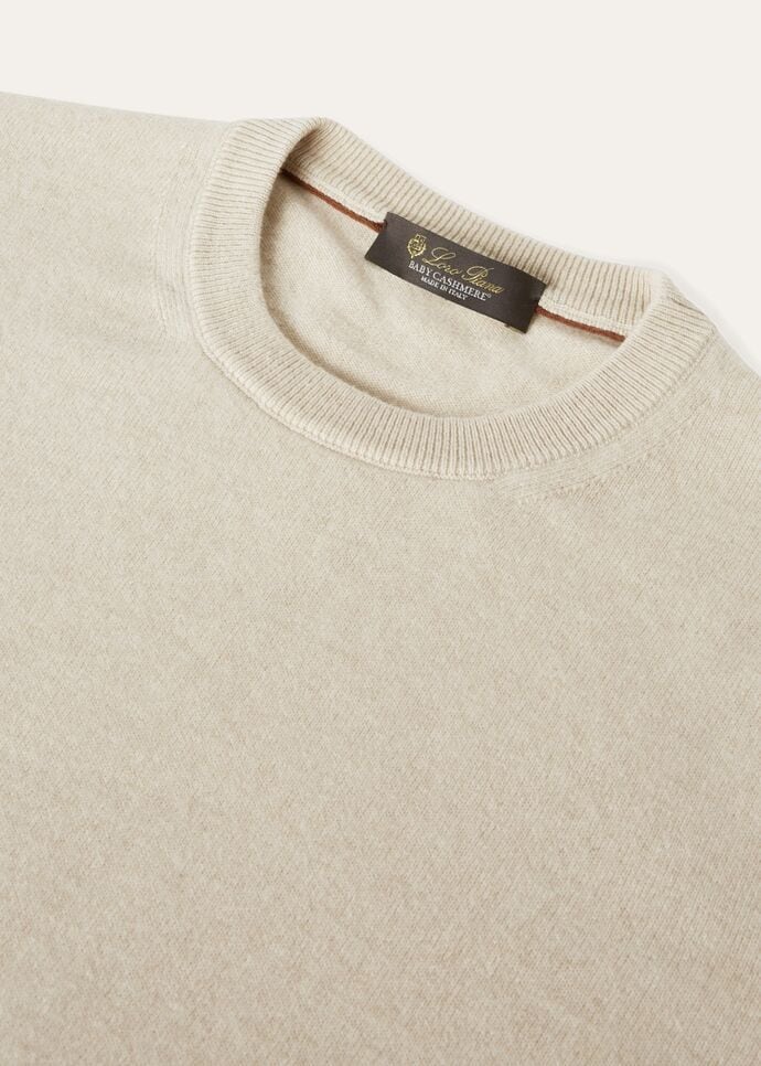 Loro Piana Classic Crewneck — FAN1201_A001, official photo 7