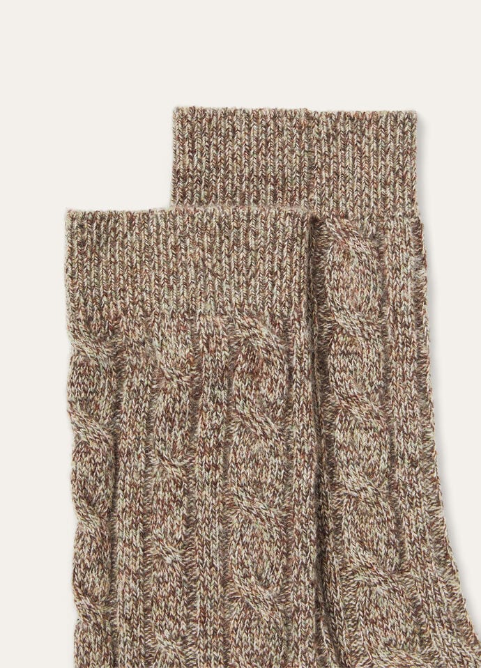 Loro Piana Treccia Socks — FAP1851_J1V7, official photo 2