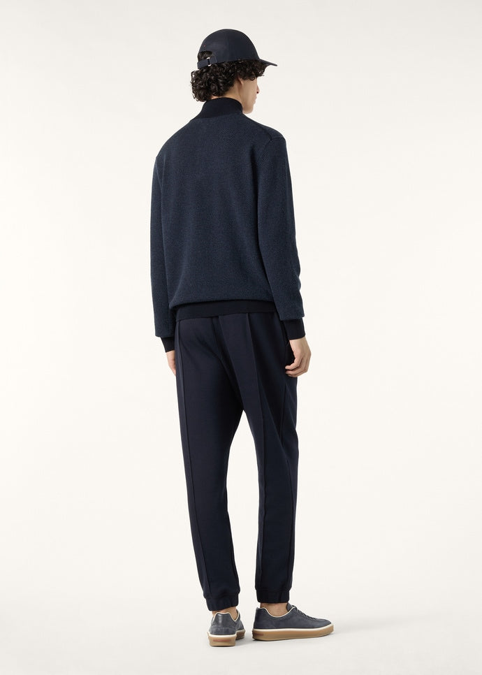 Loro Piana Roadster Sweater FAP5949, Navy Blue/Nightly Blue Reserve — official gallery photo 4