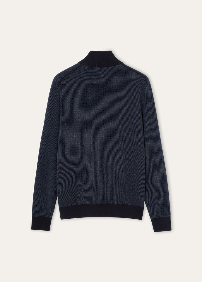 Loro Piana Roadster Sweater FAP5949, Navy Blue/Nightly Blue Reserve — official gallery photo 6