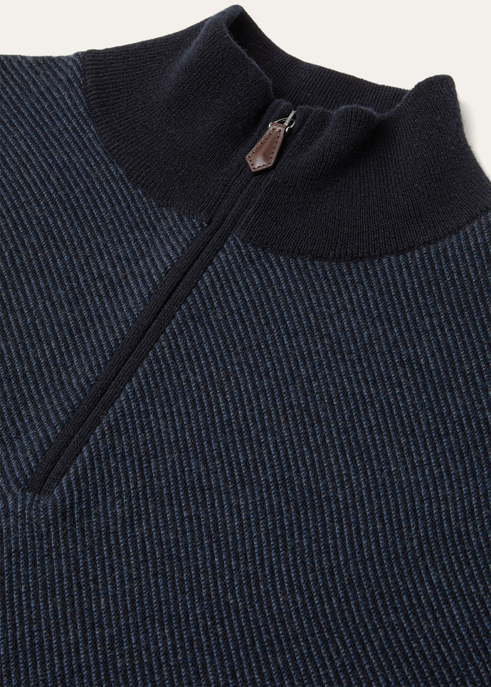 Loro Piana Roadster Sweater FAP5949, Navy Blue/Nightly Blue Reserve — official gallery photo 7